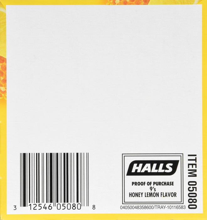 HALLS STICK HONEY LEMON 20X9CT