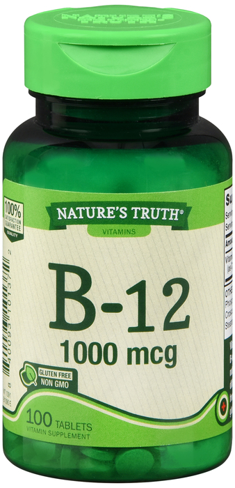 VIT B-12 1000MCG TABS 100CT NAT TRUTH