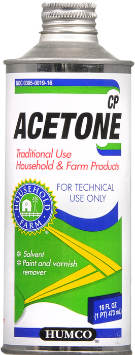 HUMCO ACETONE CP 16OZ