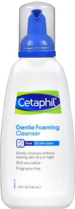 CETAPHIL FOAMING FACIAL CLEANSER 8OZ