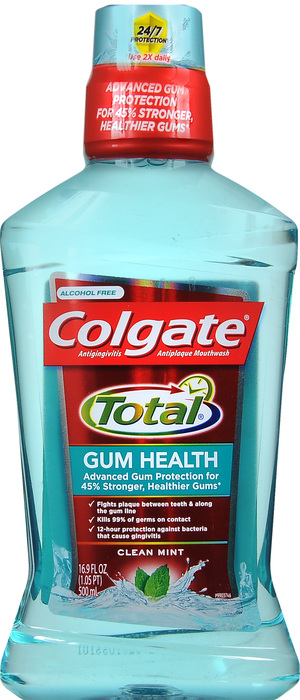 COLGATE TOTAL MTHWSH GUM HLTH MINT 500ML