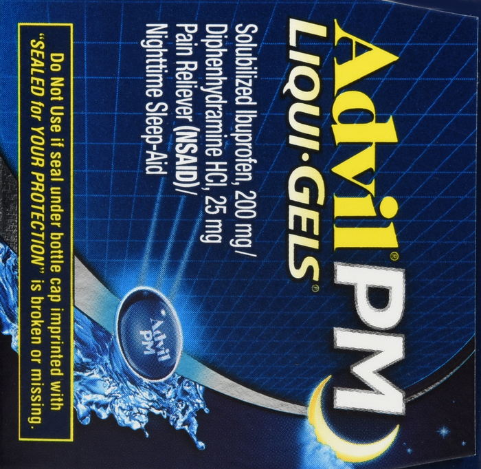 ADVIL PM LIQUIGEL 80CT