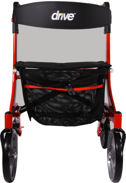 Rollator Nitro Red 10" Casters