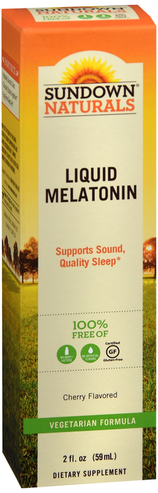 Sundown Melatonin 1mg Liquid 2oz