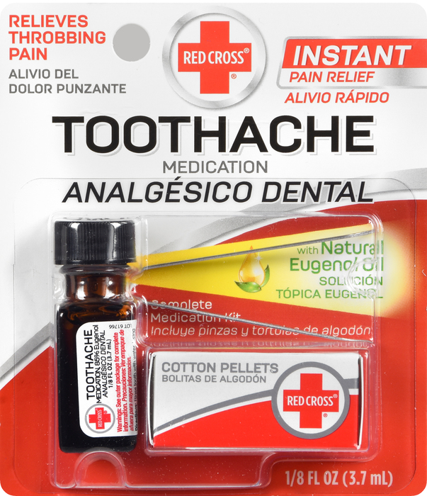 Red Cross Toothache Complete Medication Kit 0.12oz