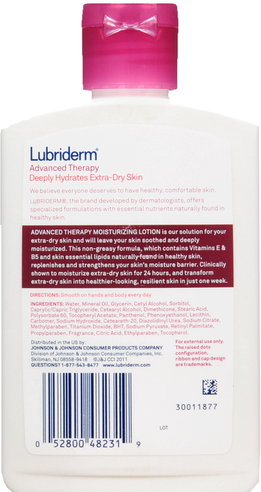 LUBRIDERM LOTION ADVANCE THERAPY 6OZ