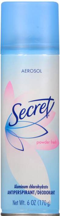 Secret Original Aerosol Powder Fresh 6oz