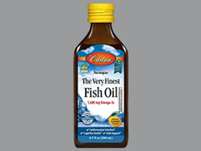 Carlson The Very Finest Fish Oil 1600mg/5mL 200mL