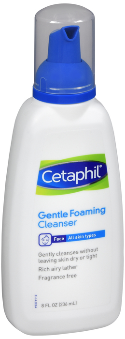 CETAPHIL FOAMING FACIAL CLEANSER 8OZ