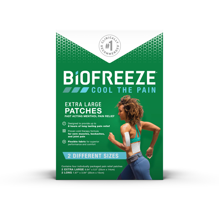 Biofreeze Extra Large Patch 4ct