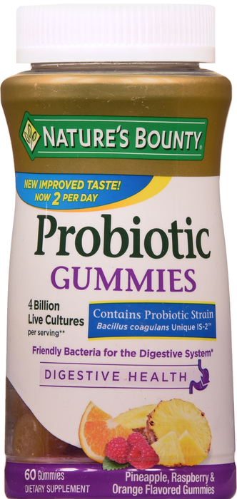 PROBIOTIC 4 BILLION GMY 60CT NAT BOUNTY