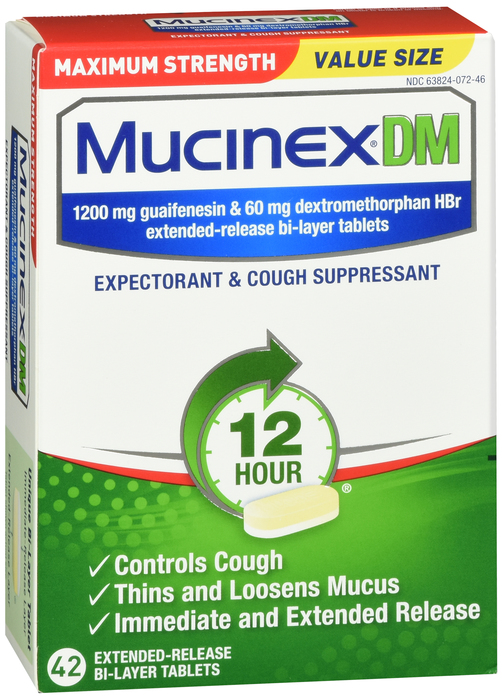 Mucinex DM Maximum Strength ER Tablets 42ct