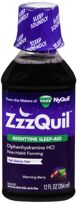 ZZZQuil Nighttime Sleep-Aid Liquid 12oz