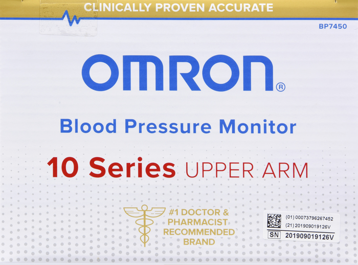 Omron 10 Series Wireless Upper Arm Blood Pressure Monitor 1ct