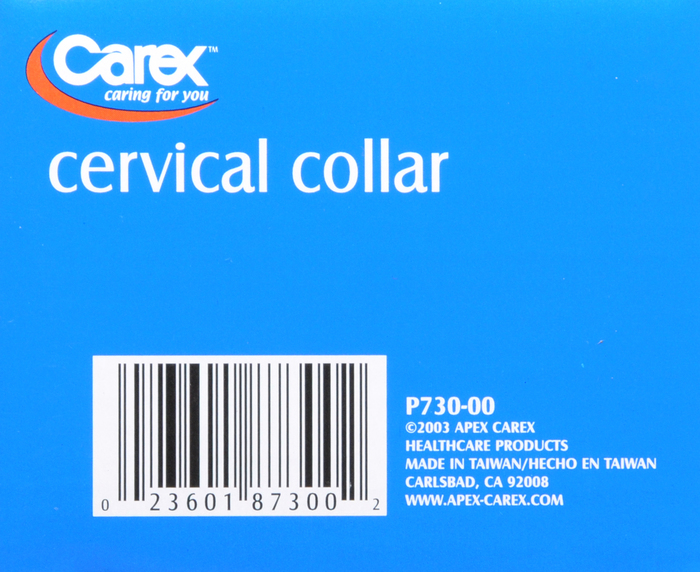 Carex Cervical Collar 1ct