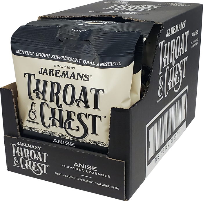 JAKEMANS THROAT & CHEST ANISE LOZ 30CT