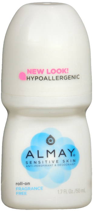 Almay Women's Antiperspirant Deodorant Unscented Roll-on 1.7oz