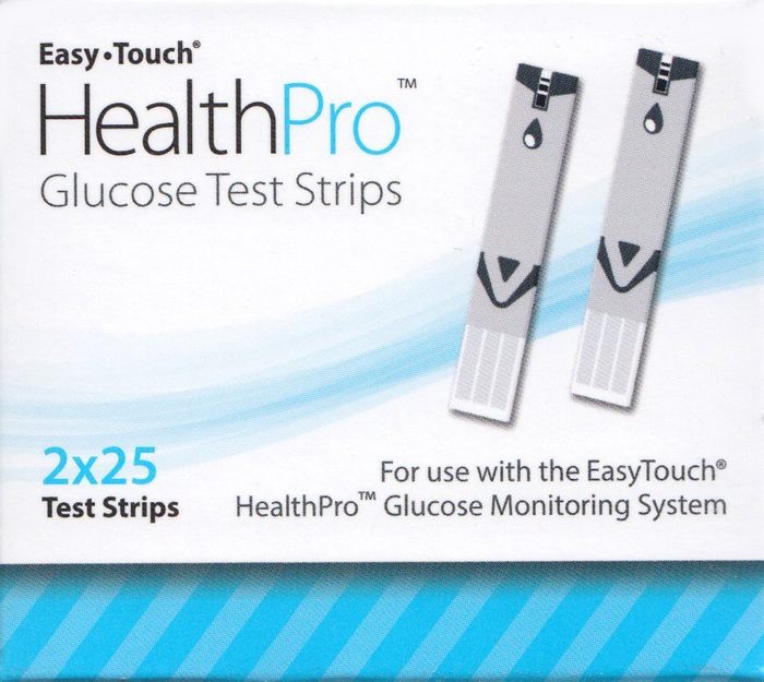 EASYTOUCH HEALTHPRO GLUCOSE TEST STRIPS