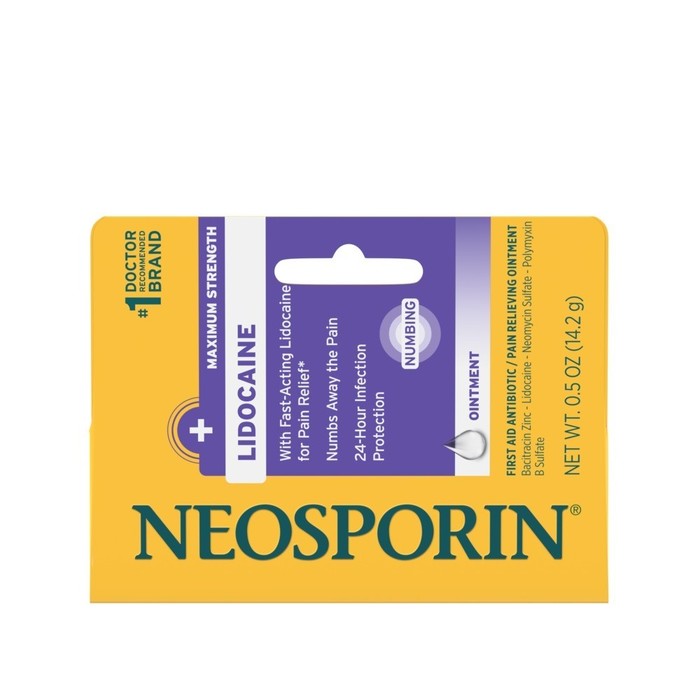 Neosporin Plus Lidocaine Ointment 0.5oz