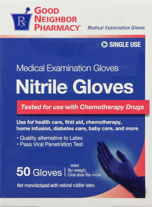 Good Neighbor Pharmacy Nitrile Gloves 50ct