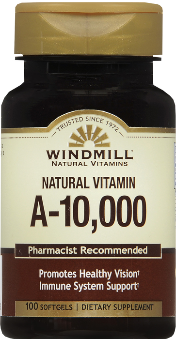 VITAMIN A 3000 MCG SGC 100CT WINDML