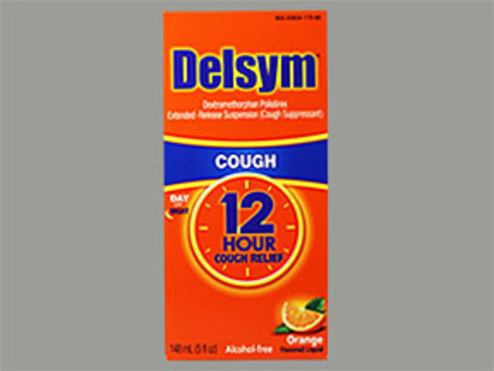 Delsym 12 Hour Cough Relief Orange Flavored Liquid 5oz