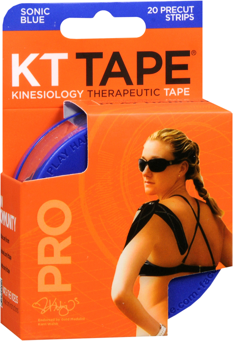 KT TAPE SYNTHETIC PRO BLUE 20CT