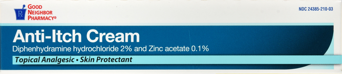 Good Neighbor Pharmacy Anti-Itch 2% Topical Analgesic Cream 1oz