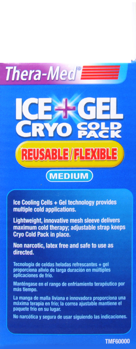 Thera-Med Ice + Gel Cryo Medium Icy Cold Pack 1ct