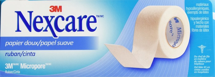 Nexcare Micropore Tape 12x1”X10yd