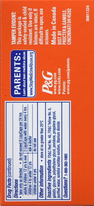 DayQuil Severe Vapocool Caplets 24ct