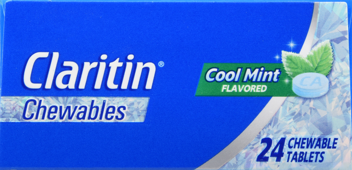 Claritin Cool Mint Chewable Tablets 24ct