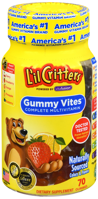 L'il Critters Gummy Vites Complete Multivitamin 70ct