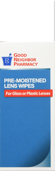 Good Neighbor Pharmacy Pre-Moistened Lens Wipes 20ct