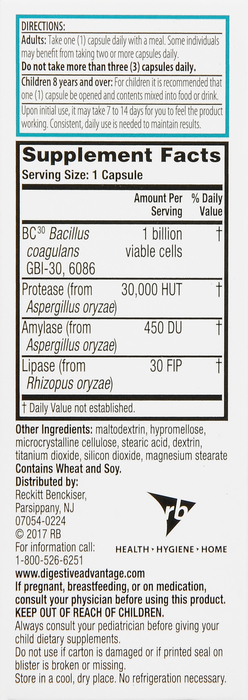 Digestive Advantage IBS Probiotic Capsules 32ct