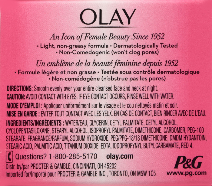 Olay Firming Night Cream Face Moisturizer 2oz