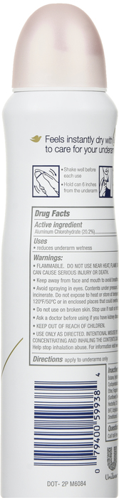 DOVE APA POWDER SOFT SPRAY 3.8OZ