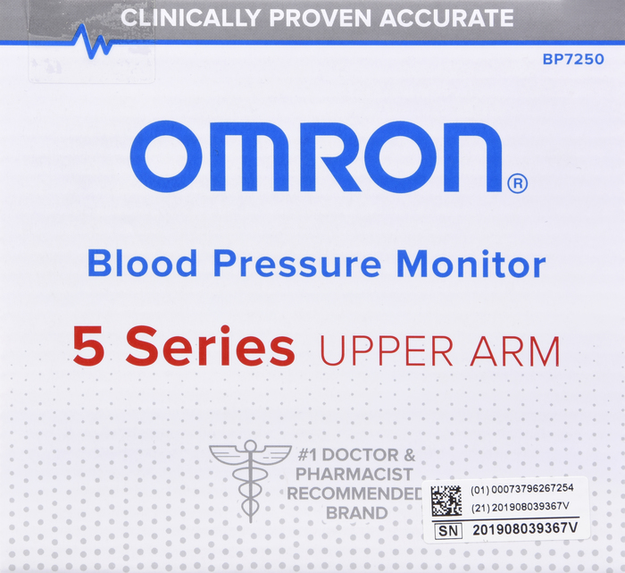 Omron 5 Series Wireless Upper Arm Blood Pressure Monitor 1ct