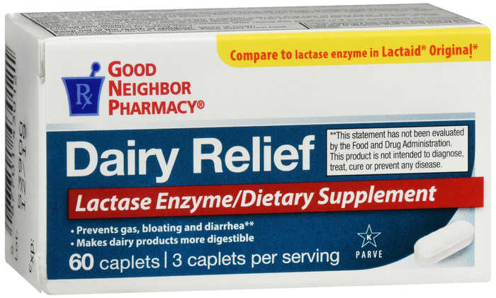 Good Neighbor Pharmacy Dairy Relief Caplets 60ct