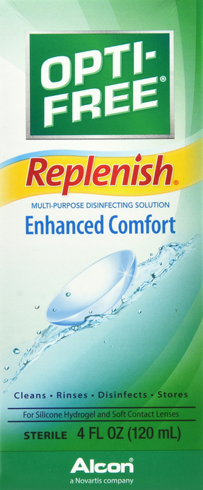 Opti-Free Replenish Multi-Purpose Disinfecting Solution 4oz