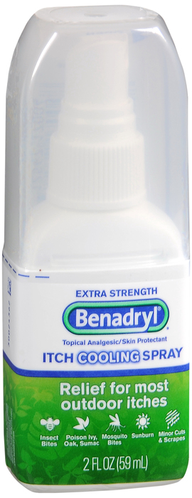 Benadryl Extra Strength Itch Stopping Spray 2oz