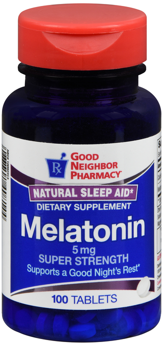 Good Neighbor Pharmacy Melatonin 5mg Tablets 100ct