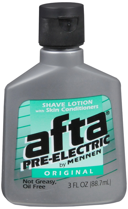 Afta Pre-Electric Shave Lotion Original 3oz