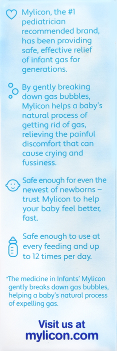 Mylicon Infant Anti-Gas Original Drops 0.5oz