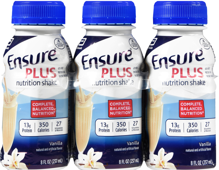 Ensure Plus Nutrition Shake 8oz Vanilla 6ct