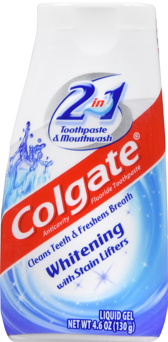 Colgate 2 in 1 Whitening Liquid 4.6oz