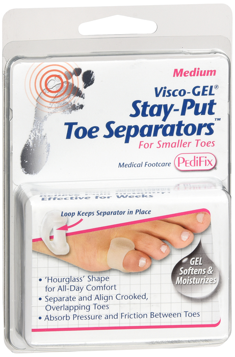 PEDIFIX TOE SEPARATORS VISCO GEL M DS