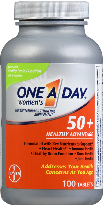 ONE A DAY WMN 50+ ADV TAB 100CT