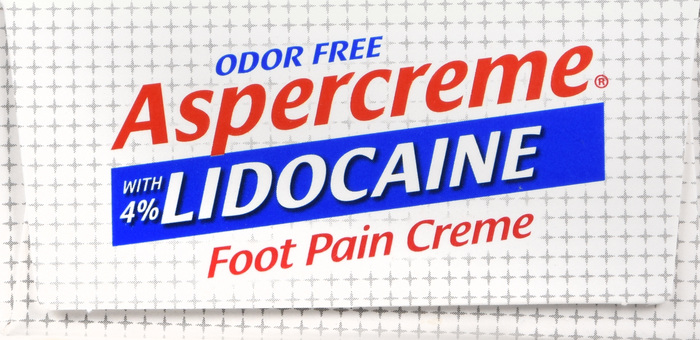 Aspercreme Lidocaine Diabetes Foot Cream 4oz