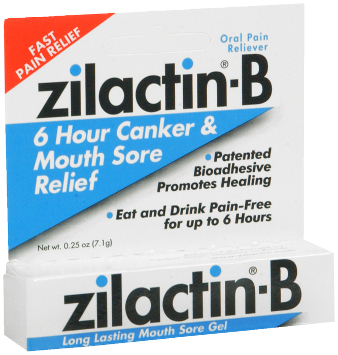 ZILACTIN-B CANKER SORE 10 % GEL 0.25 OZ